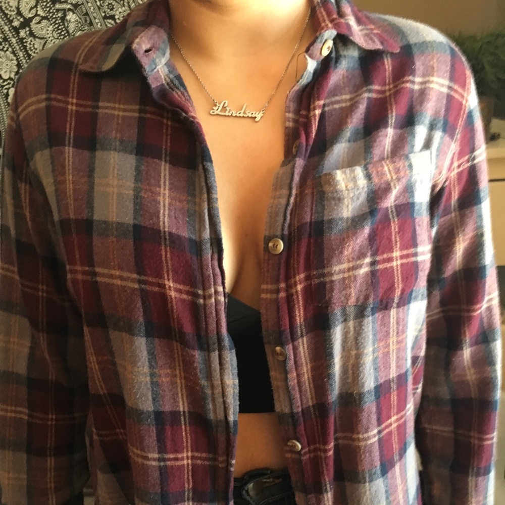 brandy melville flannel!